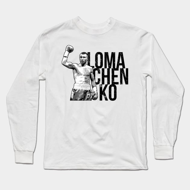 Vasyl Lomachenko Long Sleeve T-Shirt by enricoalonzo